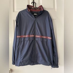 Stussy Lightweight Track Jacket/Windbreaker: Men’s Medium